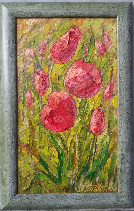 картины. масло, оргалит.рама в подарок