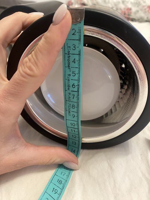 Lampy czarne sufitowe 3 szt