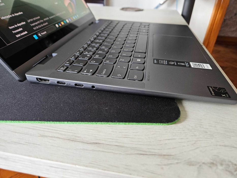 Portátil Híbrido Lenovo Idepad 5 2 in 1 14Q8X9 (14" Oled/Copilot/Snapdragon X Plus/16GB/1TB c/3 anos de garantia