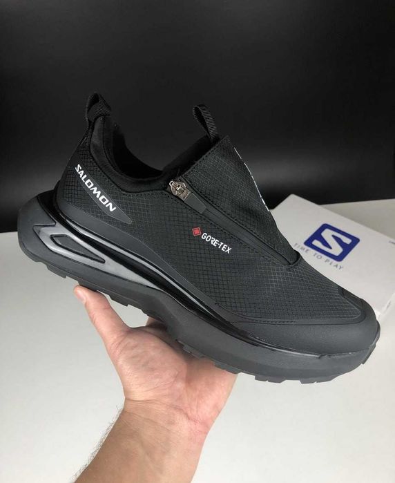 !SALE! Salomon Odyssey Gore-Tex Black White 41 42 43 44 45 гортекс