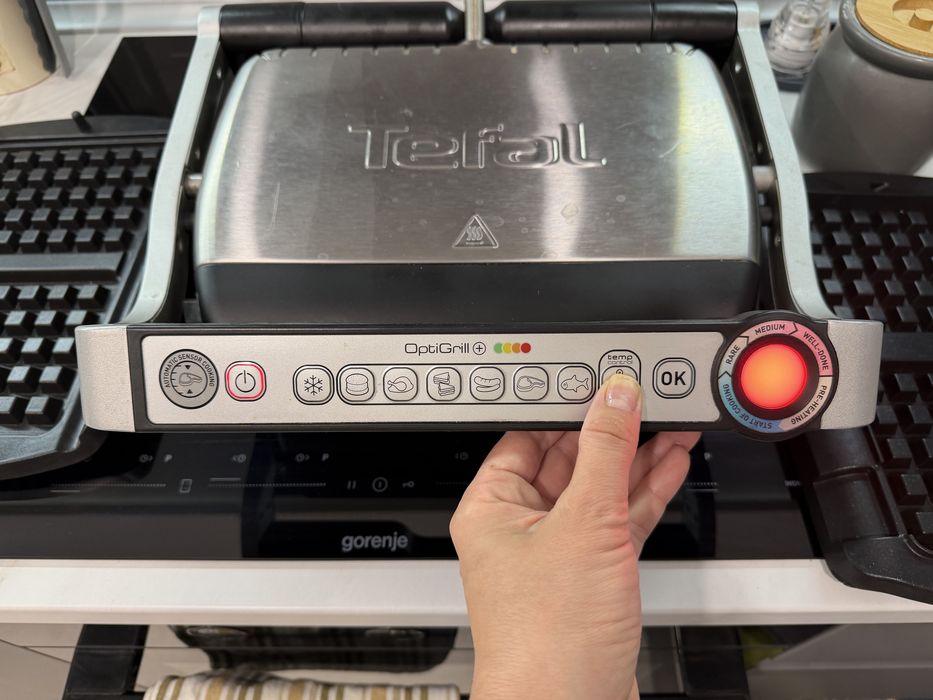 Tefal OptiGrill+  + вафельні панелі