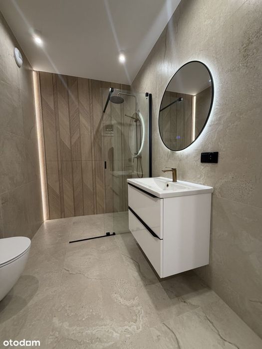 3 pokojem, 55.60 m2, nowe, wykończone, balkon, piwnica, klimatyzacja