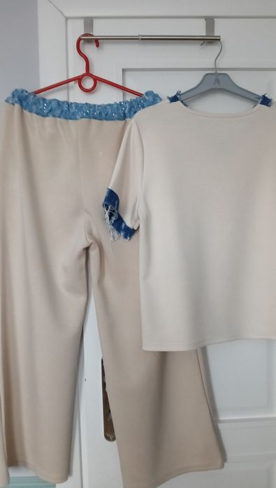 Dres,komplet spodnie z bluzka 44-48