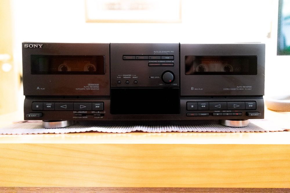 Sony Stereo Cassette Deck TC-D607
