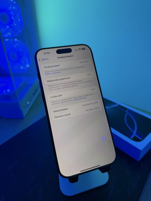 Iphone 16 pro max czarny