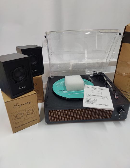 Вініловий програвач Trynnay Bluetooth Record Player