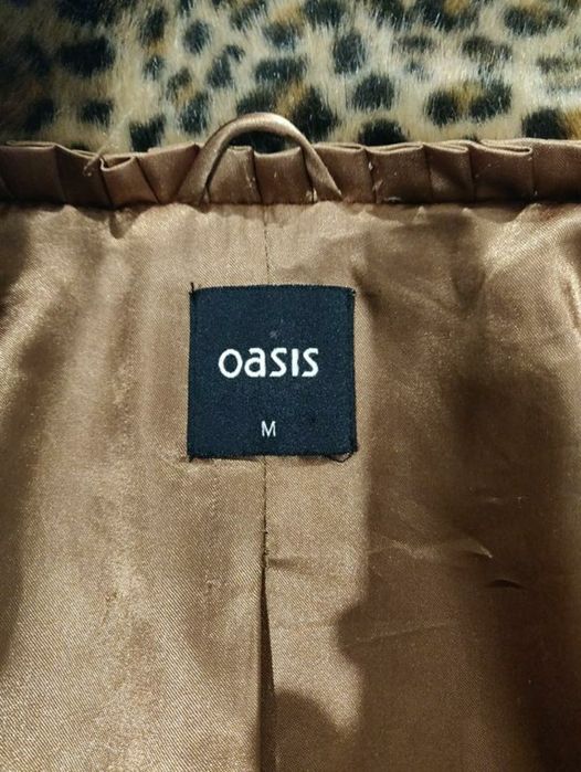 Шуба леопард екохутро