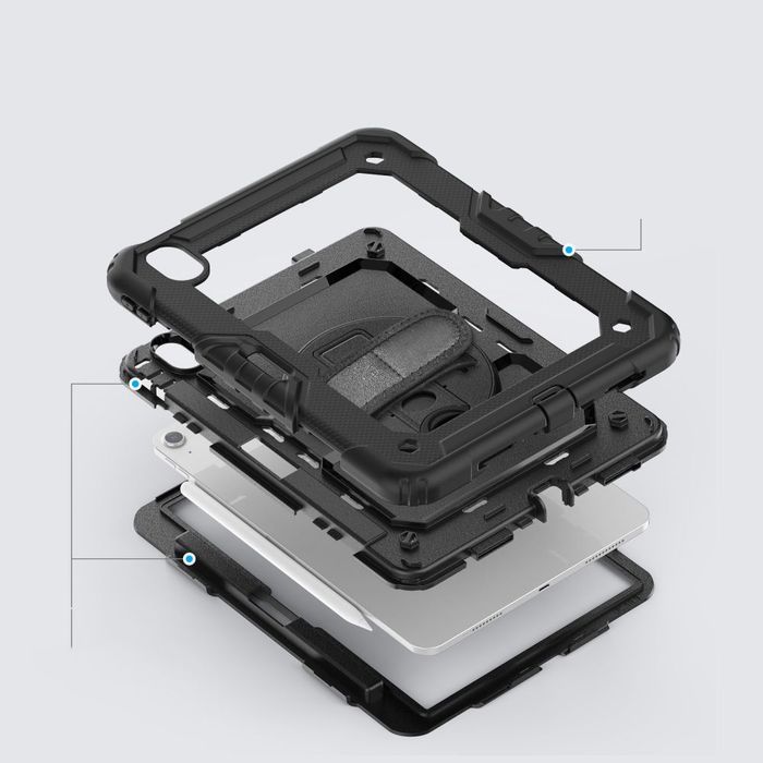 Tech-Protect solid 2-SET iPad Air 11” 6 / 7 / 8 / 2024-2026 black