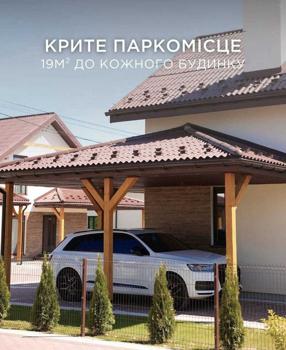 Продаж сучасного будинку в клубному містечку з басейном