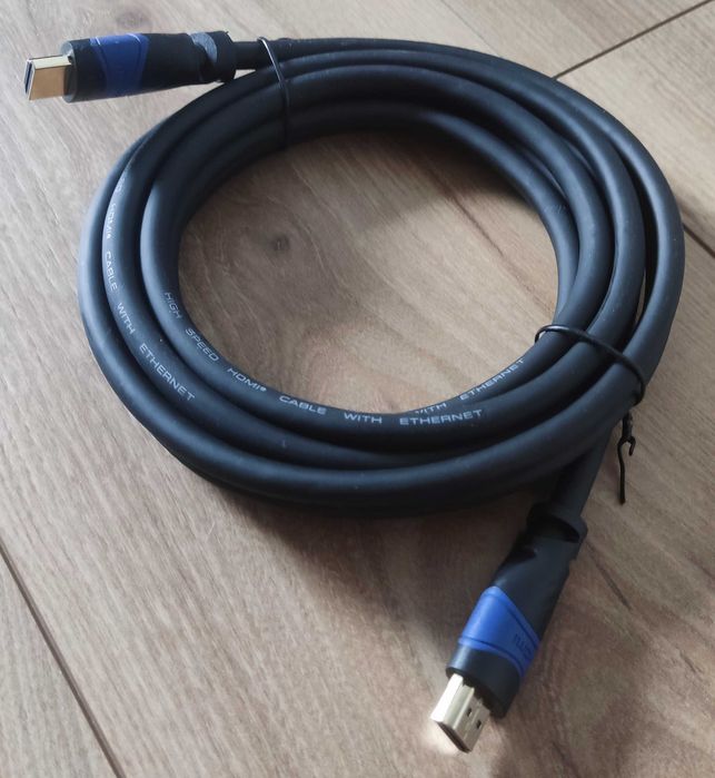Kabel HDMI - HDMI 3 METRY 2.0a/b - High Speed z Ethernet - UHD 2160p 4K 3D Full HD 1080p