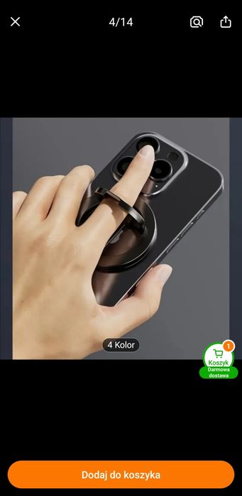 Uchwyt Ring Magnetyczny Magsafe