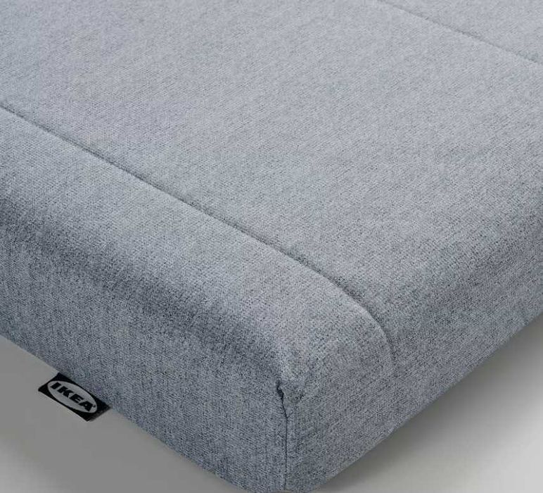 TUFFING Estrutura beliche, cinz esc, 90x200 cm + colchões