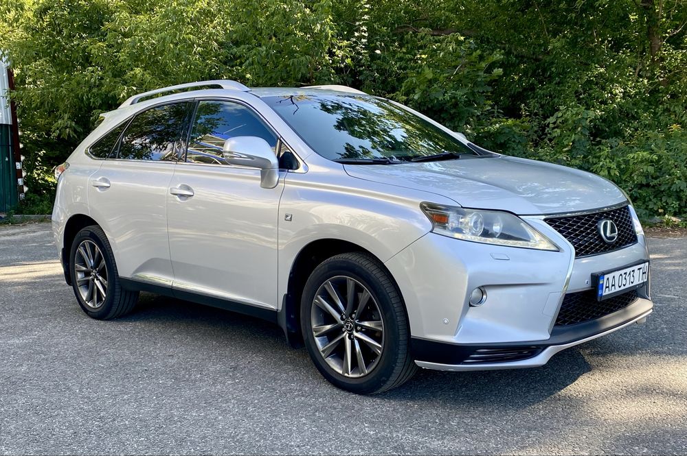 Lexus RX 350, рідна фарба, офіційний, F-Sport, 3.5 газ/бенз 2012 р.в