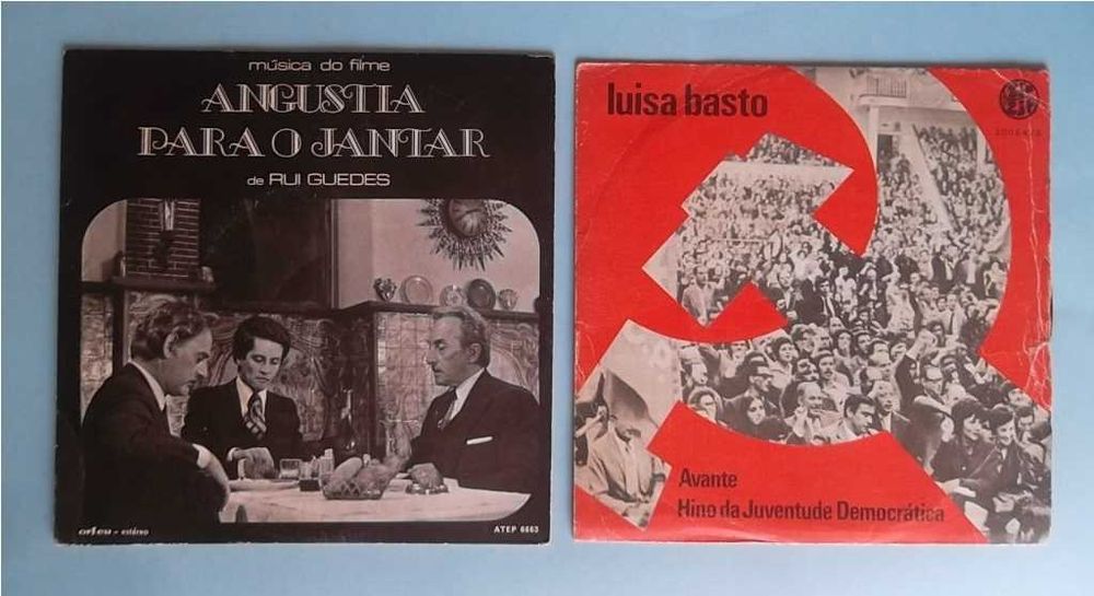 8 DISCOS VINIL SINGLES AMÁLIA, JOSÉ AFONSO, ETC