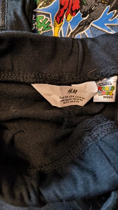 Bajkowy zestaw spodenek chłopięcych rozmiar 134