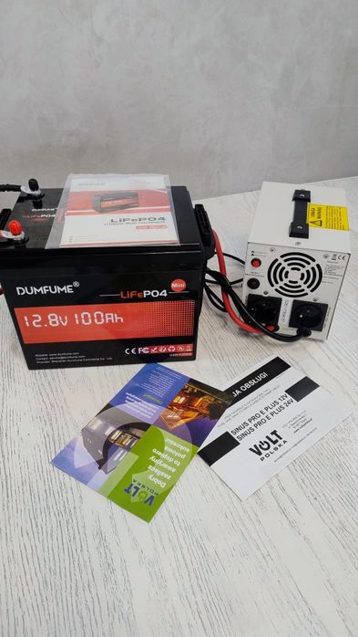 Продам комплект ДБЖ інвертор  УПС АКБ 100 Life PO4