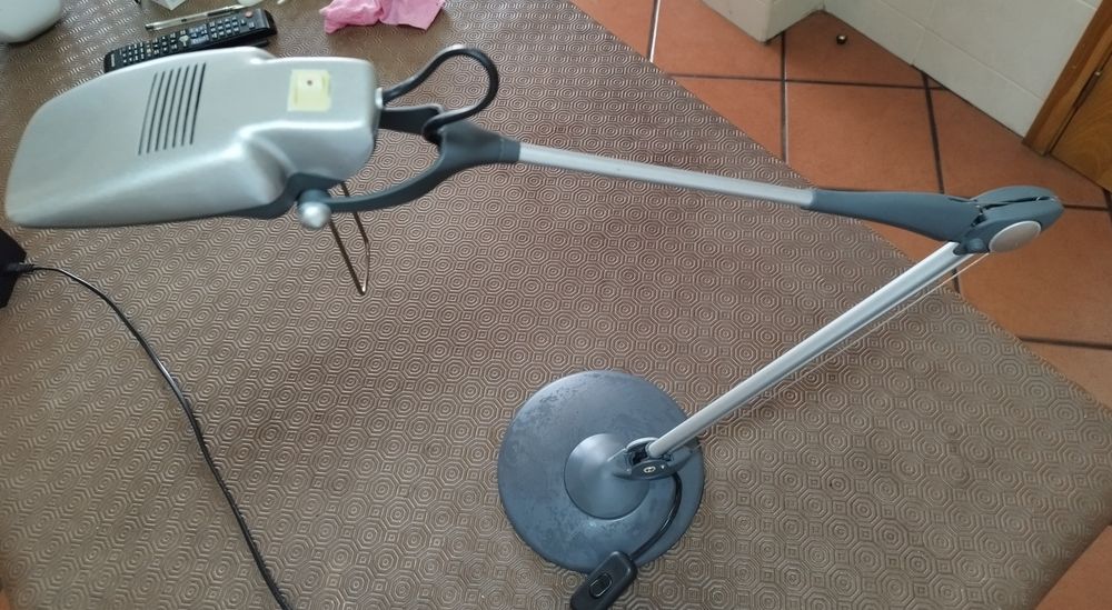 Candeeiro de secretária/mesa (articulado), 12V , 50W