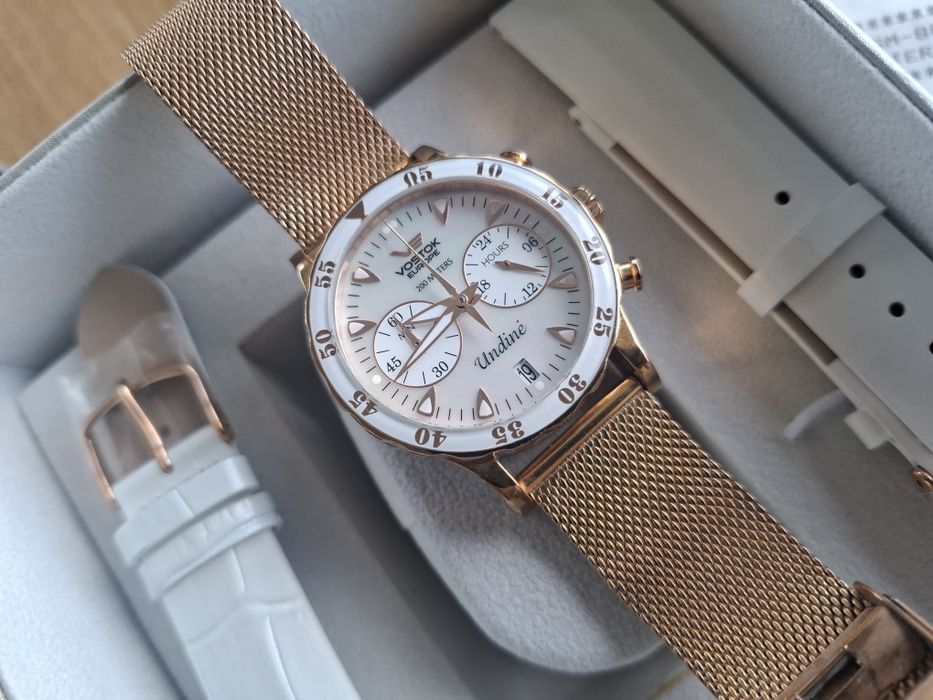 Vostok Europe Undine – komplet + 3 oryginalne paski