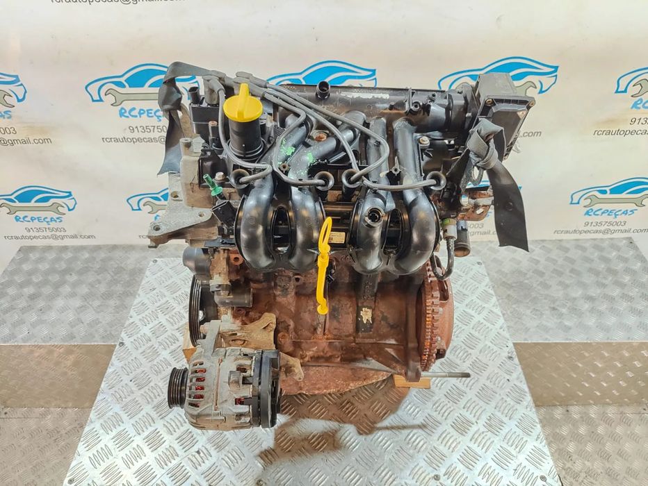 Motor Completo Renault Twingo mk2 2 II CN0 1.2i 8v 60cv D7FA800