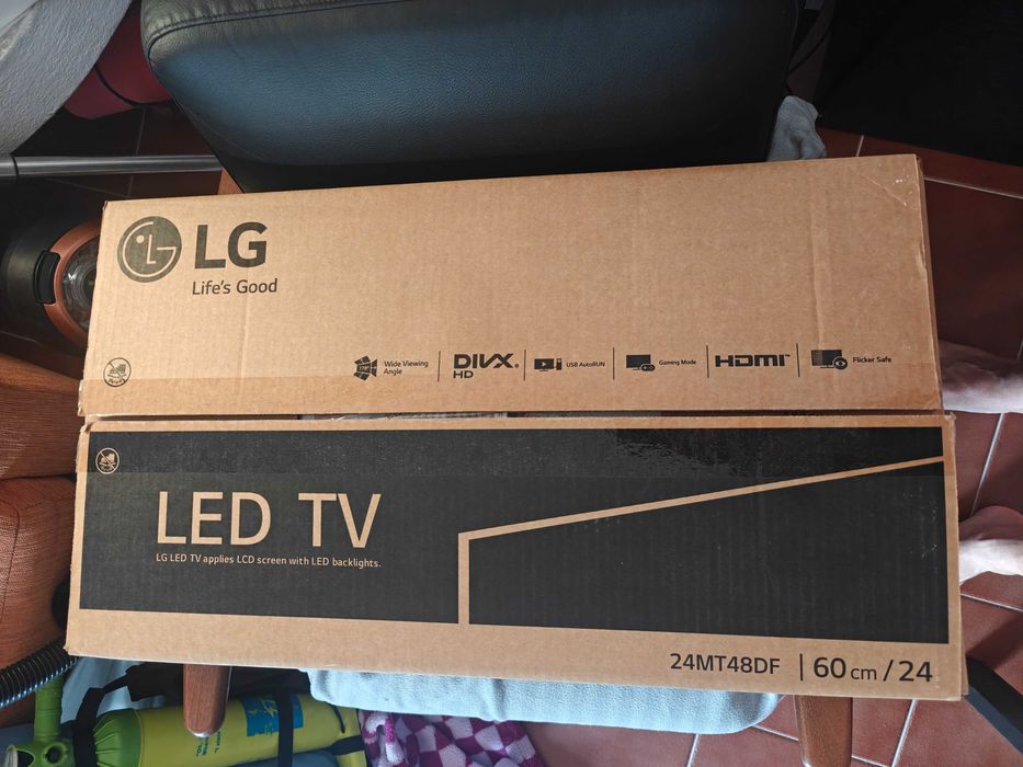 TV LG 60cm 24 inches 24MT48DF