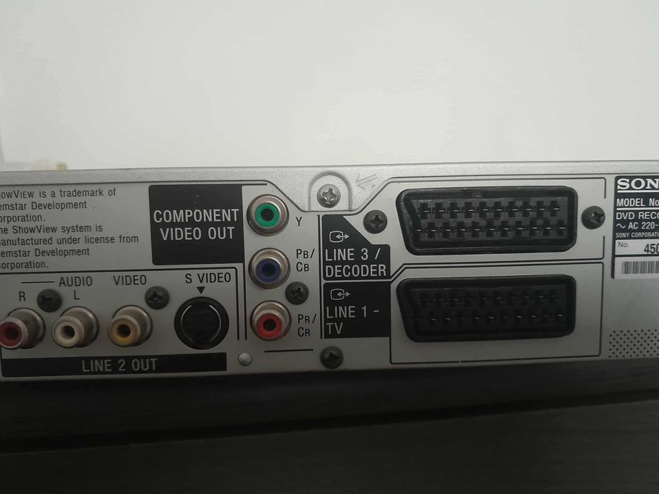 DVD Sony RDR-HX520 | DVD / Hard disk recorder (80 GB)