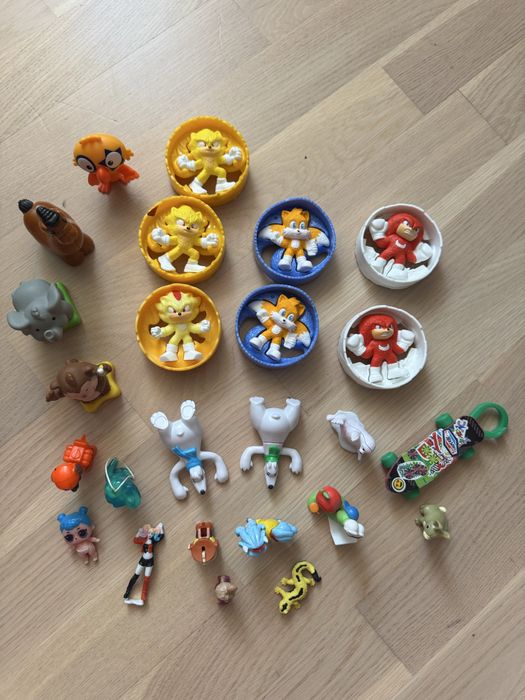 Игрушки макдональдс киндер соник лол киддиленд