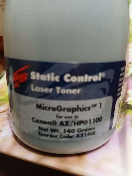 Тонер HER DP . Static Control  USA