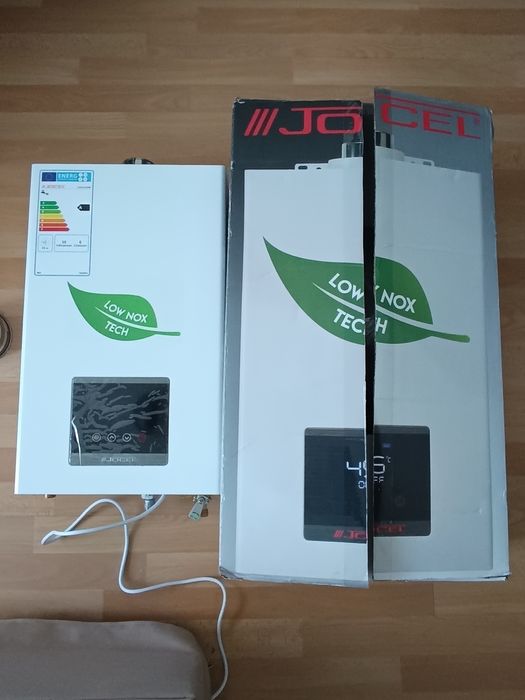 Esquentador ventilado a gás natural