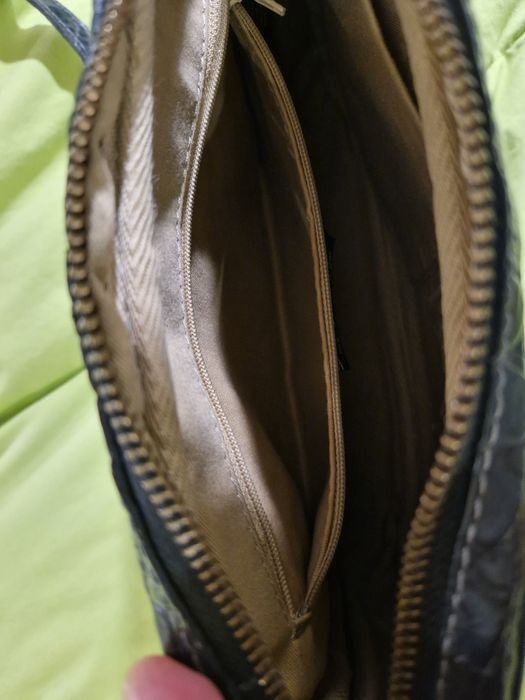 Mala  Rufel tiracole  em pele