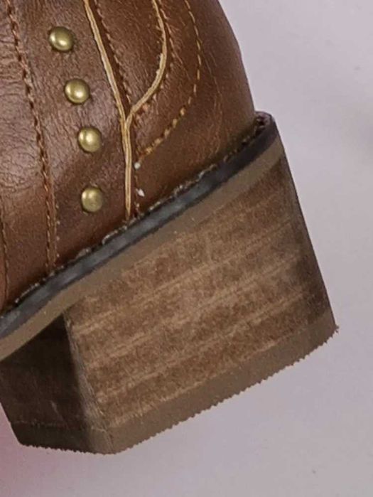 Western Cowboy kozaki ćwiekowane 2 kolory