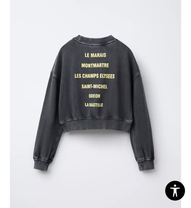 Котоновый подростковый костюм ZARA свитшот zara худи шорты  p.164 см