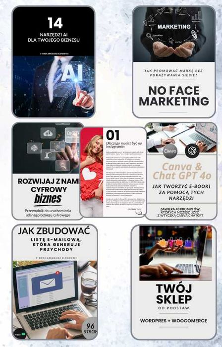 22 E-Booki o Marketingu Cyfrowym z Prawami do Odsprzedaży (PLR) (MRR)