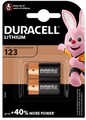 Батарейка Varta CR 123A / CR2, Duracell 123A /  CR 2, Panasonic CR 123