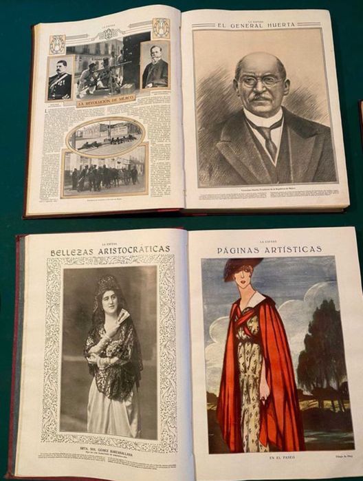 Livros "La Esfera, Ilustracion Mundial 1914"