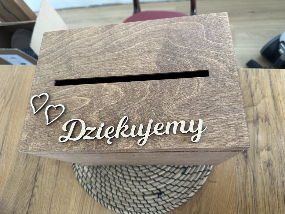 Pudelko  na prezenty ślubne