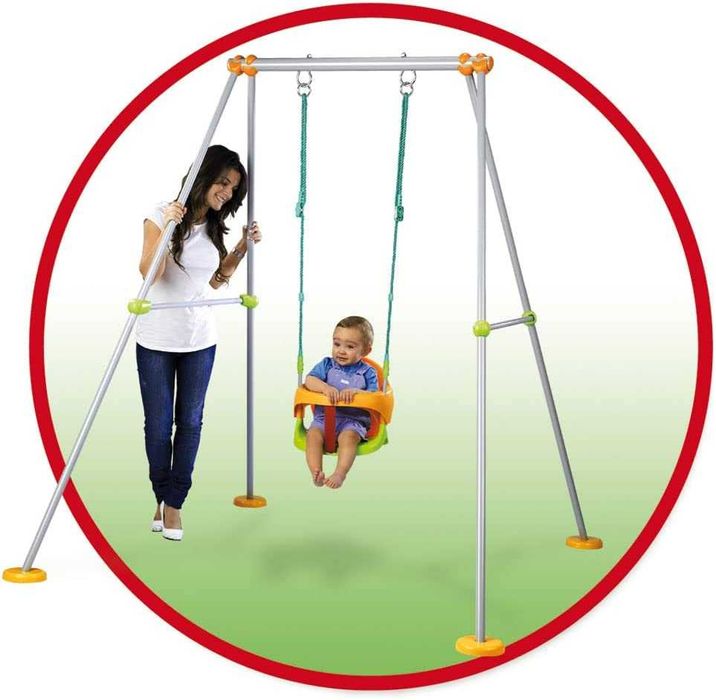 (NOVO) Balanço de metal 180 cm, multicolorido