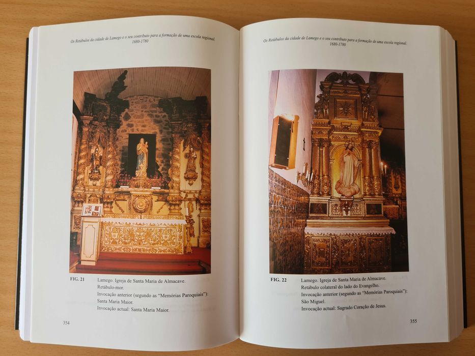 Livro "Os Retábulos da Cidade de Lamego"