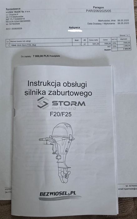 Silnik zaburtowy Storm