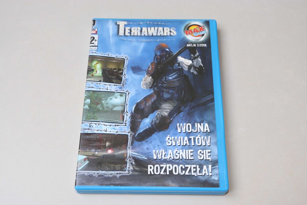 Gra Terrawars Invasion PC BOX Używana PL Bardzo dobry stan płyty