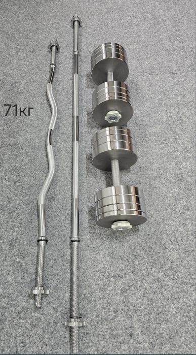 Розбірні металеві гантелі 2шт 12 16 20 24 30 40 КГ гантели гантель 18