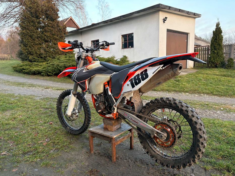 Ktm exc450 bez możliwości rejestracji