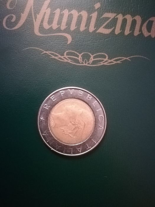 500 lirów. Republika Włoch.