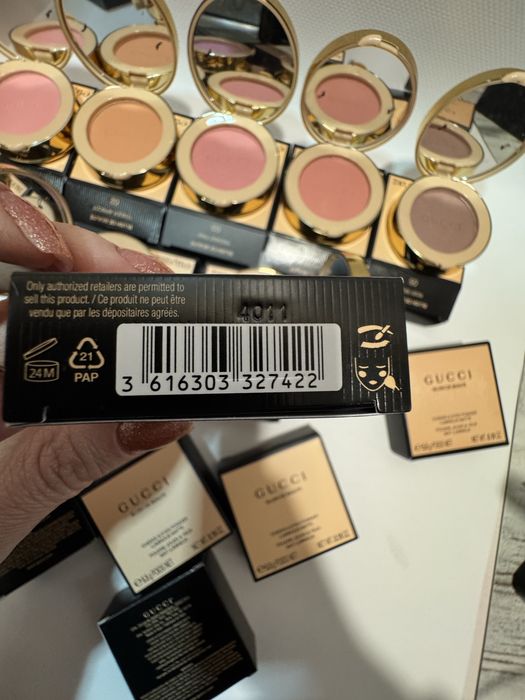 Румʼяна румяна Gucci Гучі