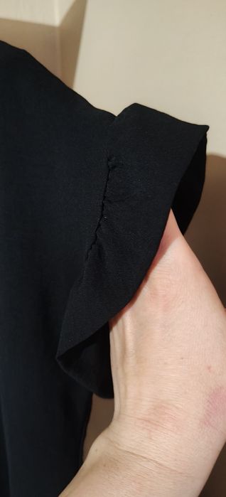 Czarna elegancka bluzeczka