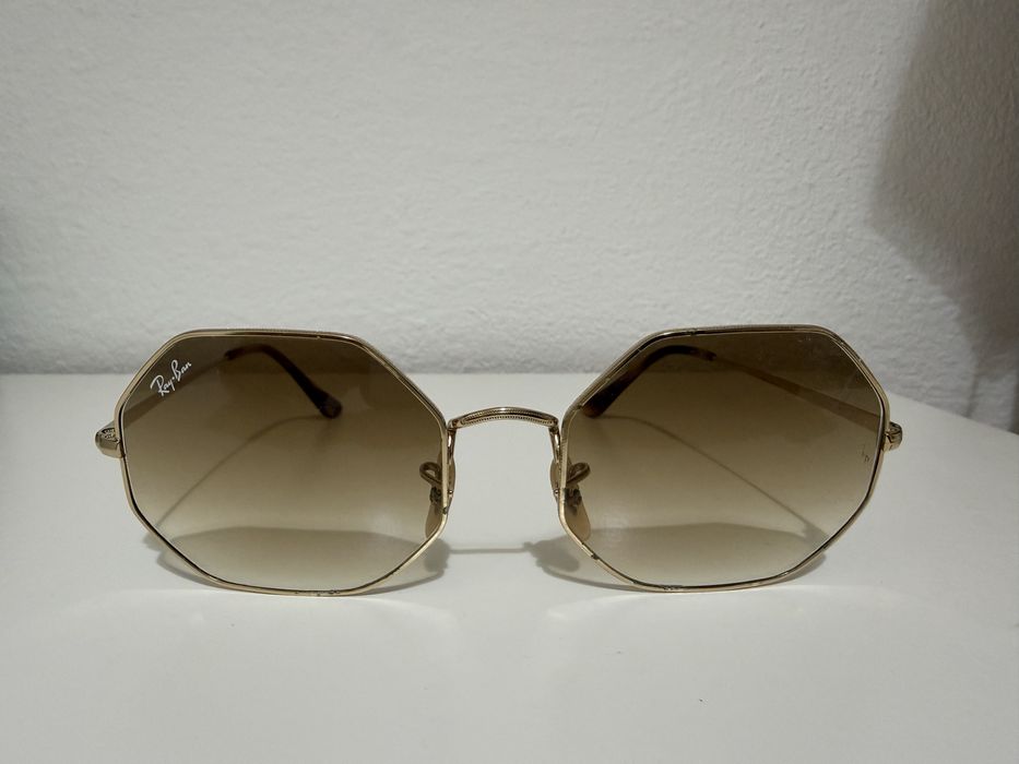 Óculos Ray-Ban octogonais - NOVO