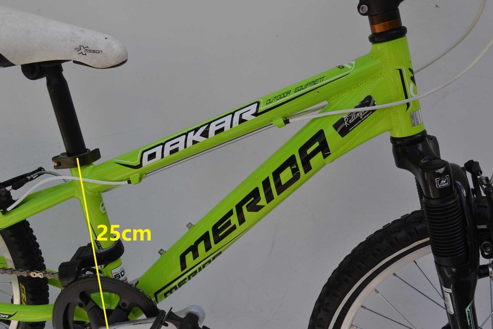 Aluminiowy rower dla dziecka * Merida dakar * koła 20'' amor