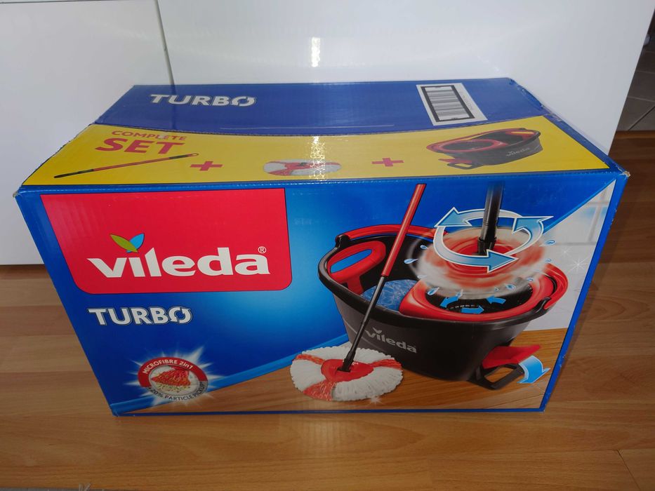 Vileda Turbo mop+wiadro nowe!