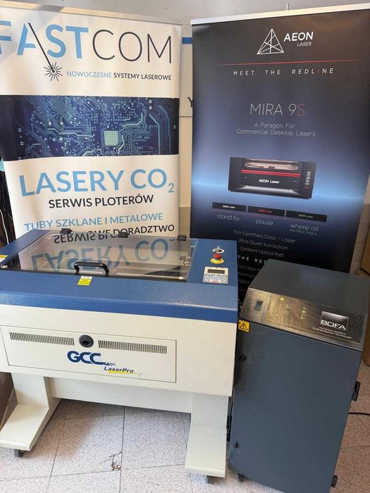 Ploter laserowy CO2 GCC Mercury III 40W Synrad