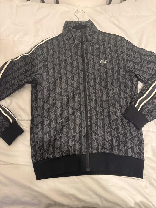 bluza czarna w monogramie