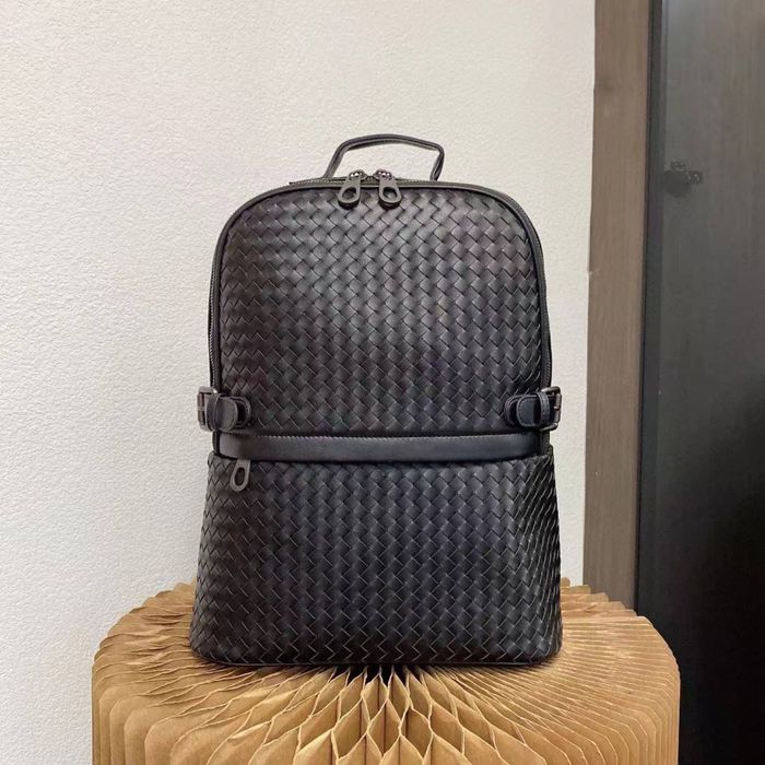 Мужской кожаный рюкзак bottega veneta чоловічий шкіряний рюкзак ботега